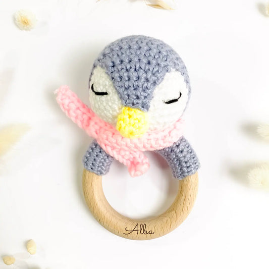 Hochet en crochet pour Bébé personnalisé